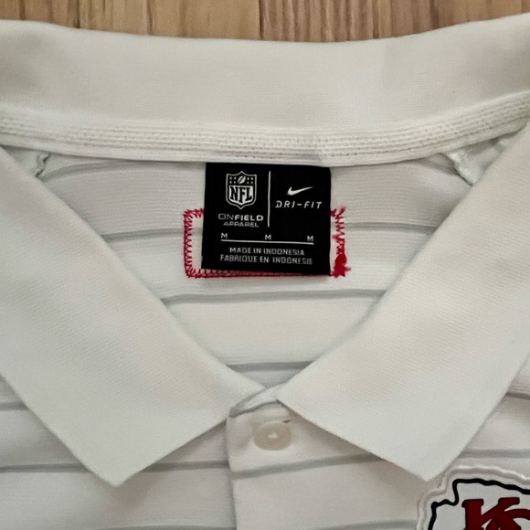 Nike Dri-Fit NFL Kansas City Chiefs On Field Men's Polo Size M - Picture 2 of 5